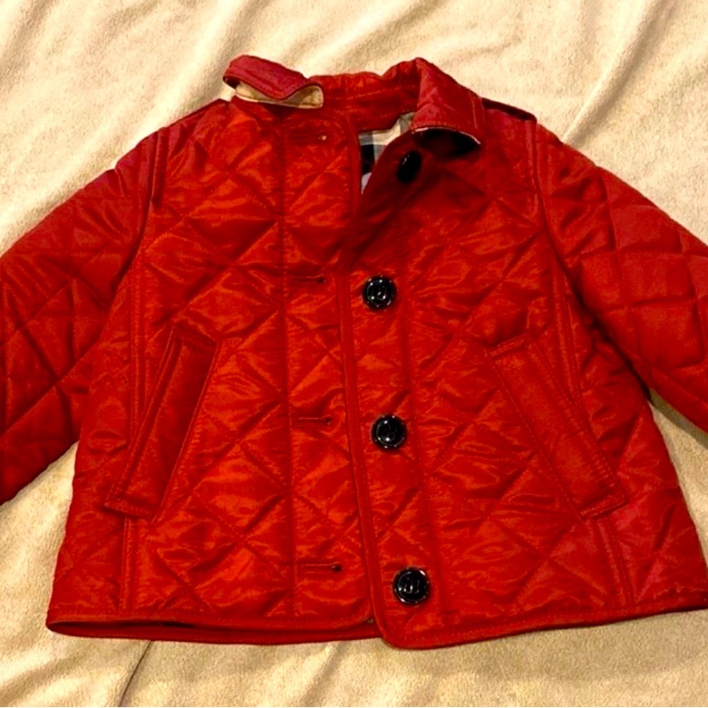 infant Burberry jacket